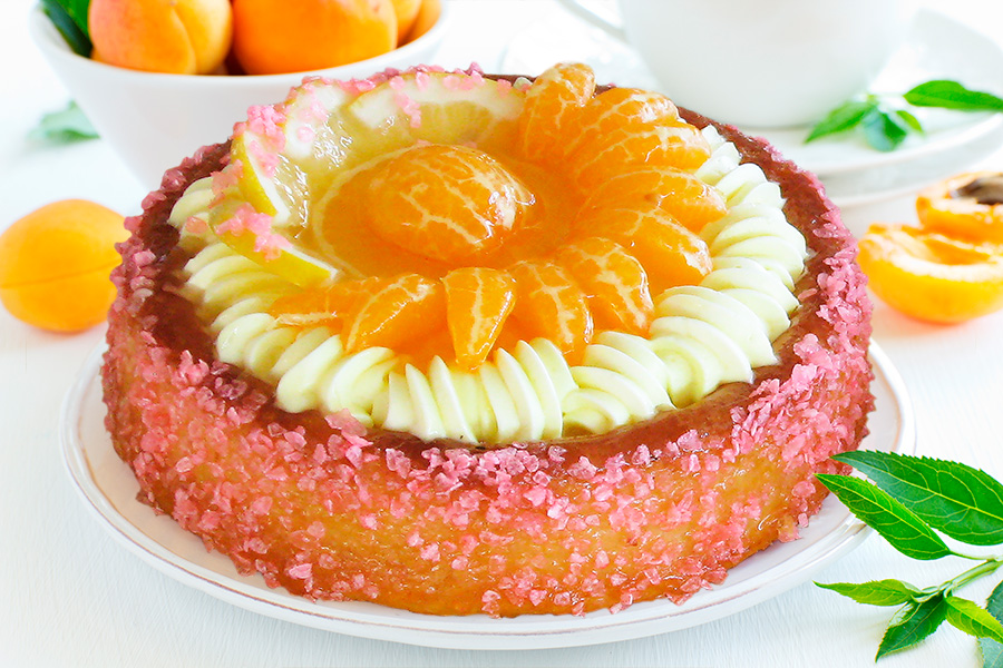 Цитрусовый Торт - Citrus Cake | kupitdlyasolyariya.ru